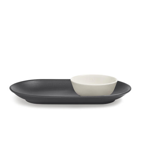 Mixed Colour Ceramic Stoneware Serving Platter Set Serving Dishes Monoware